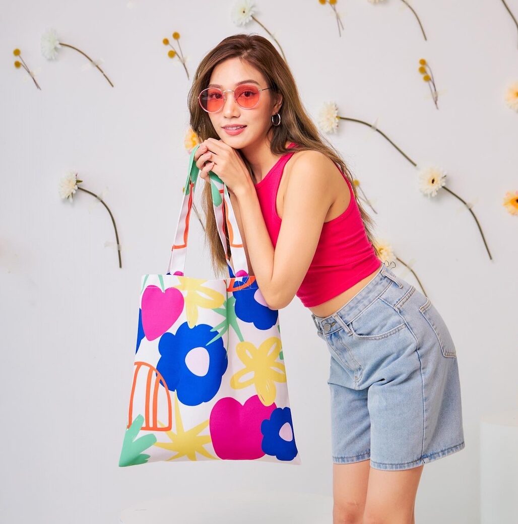 Peonies Vivid Tote