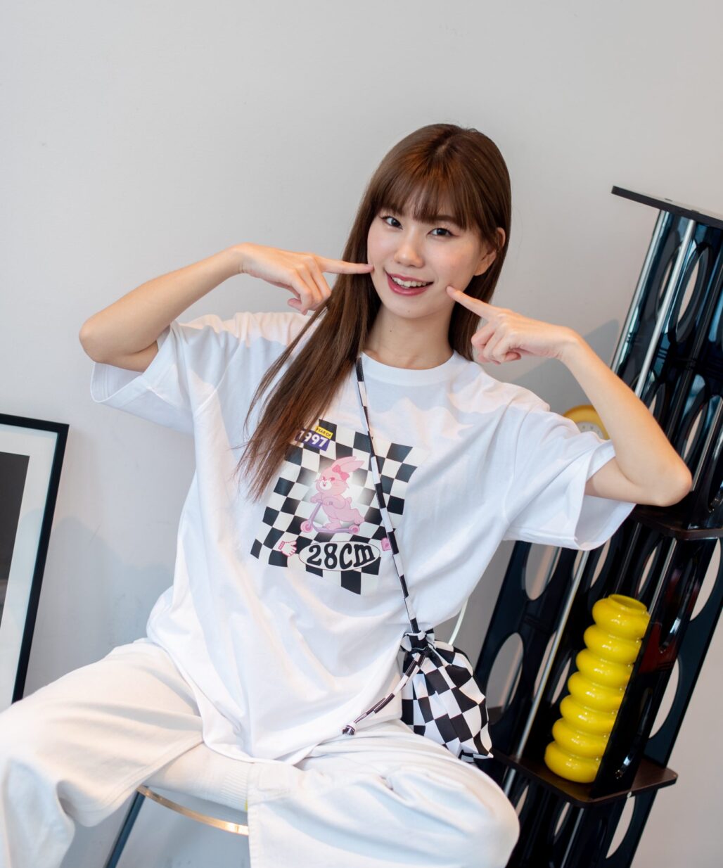 Chess your Dream (White) I Oversided T-shirt