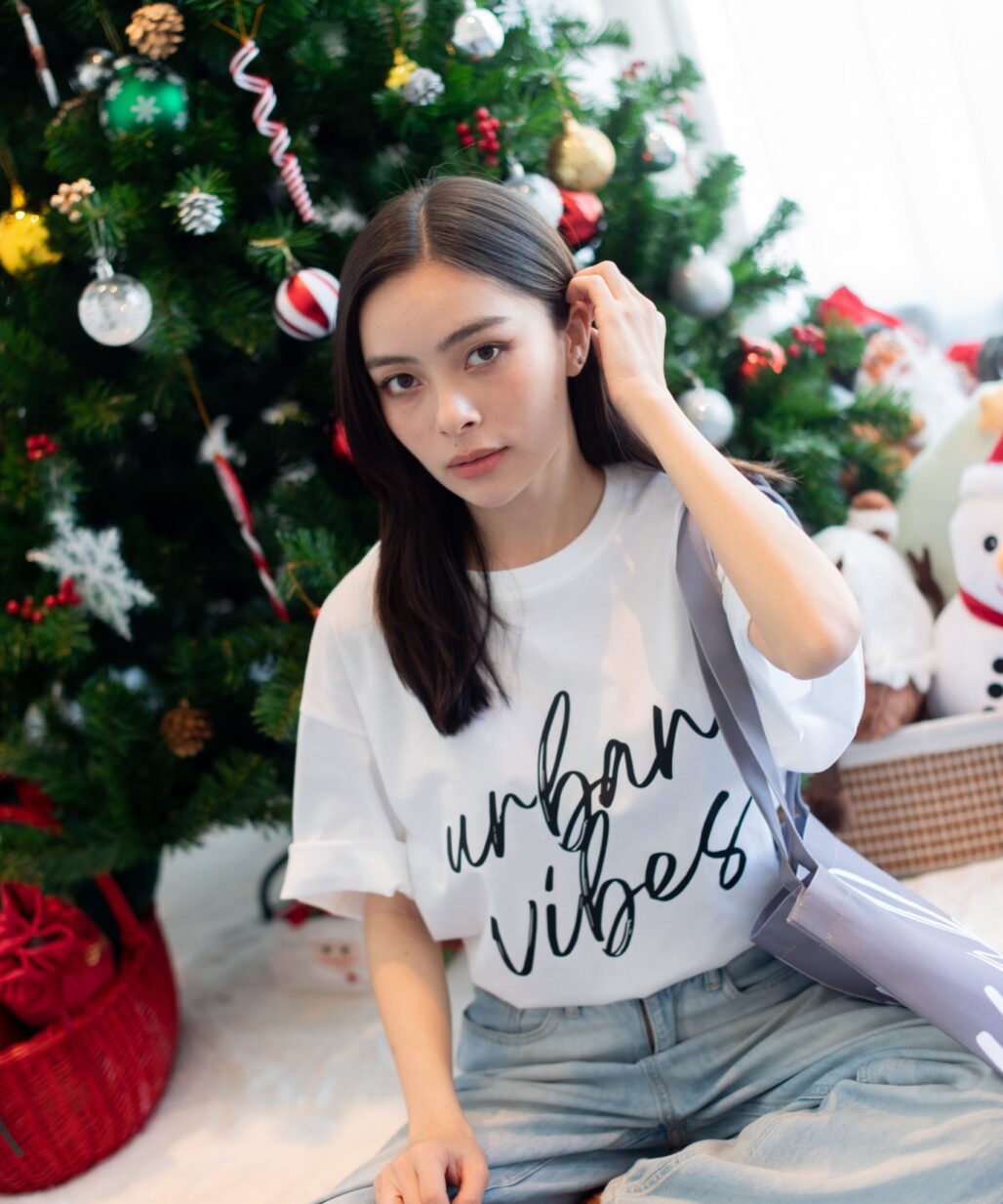 Urban Vibes (White) I Oversized T-Shirt