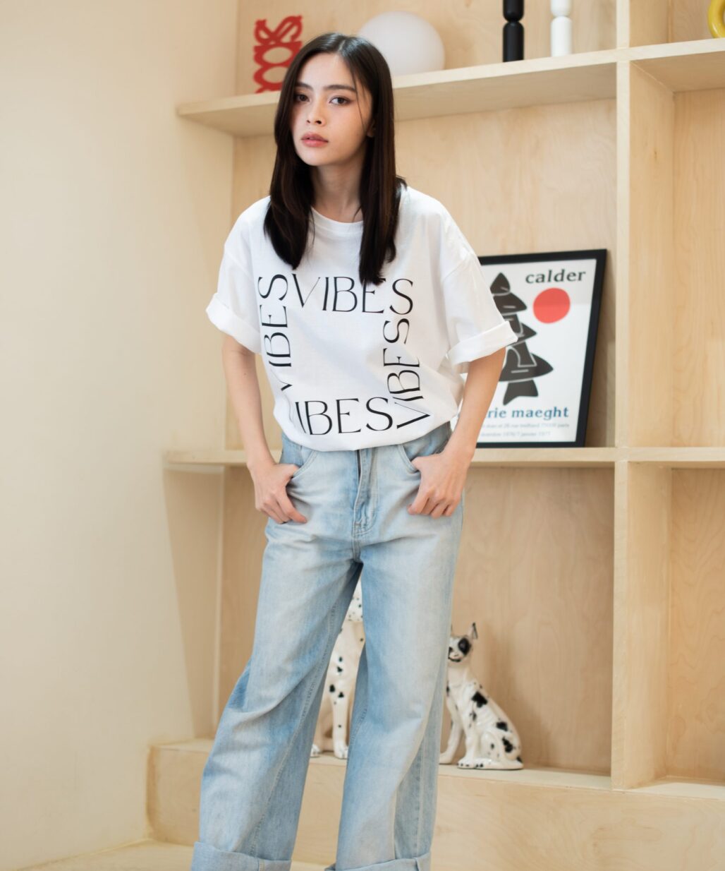 Everyday a week (White) I Oversized T-Shirt