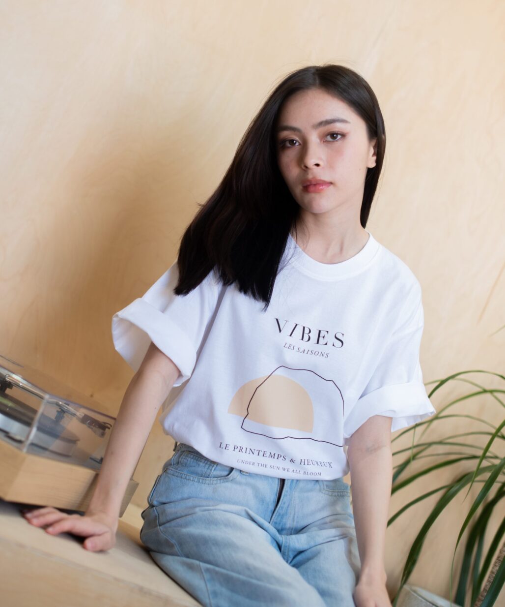 Les Saisons (White) I Oversided T-Shirt