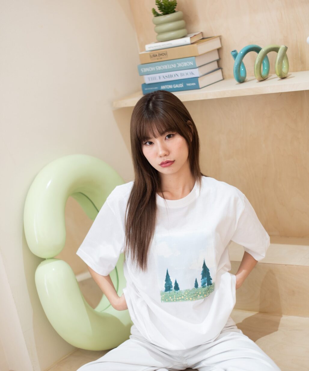Piny Tales (White) I Oversided T-Shirt