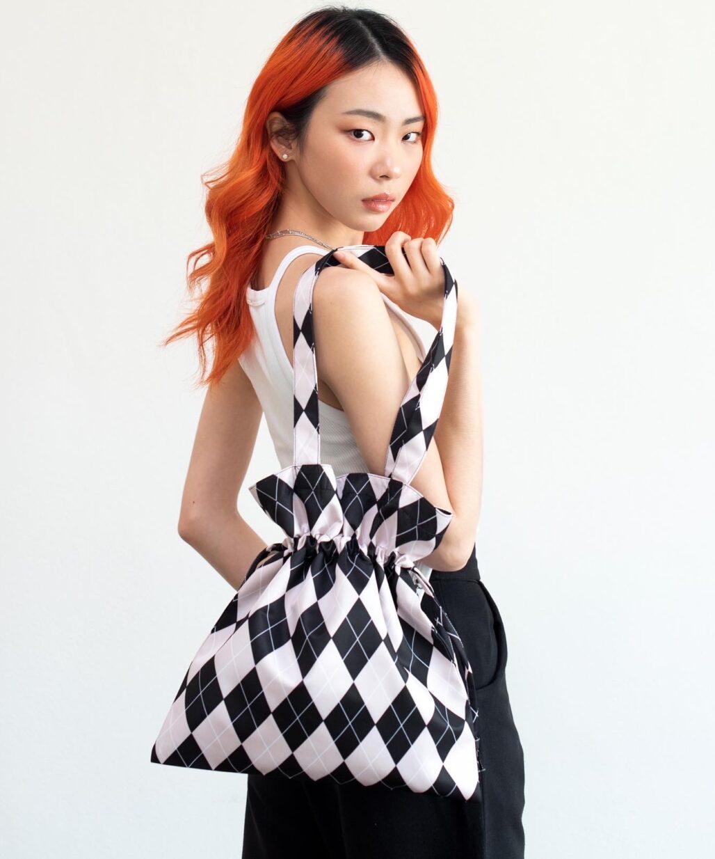 Checkcross Bucket Bag