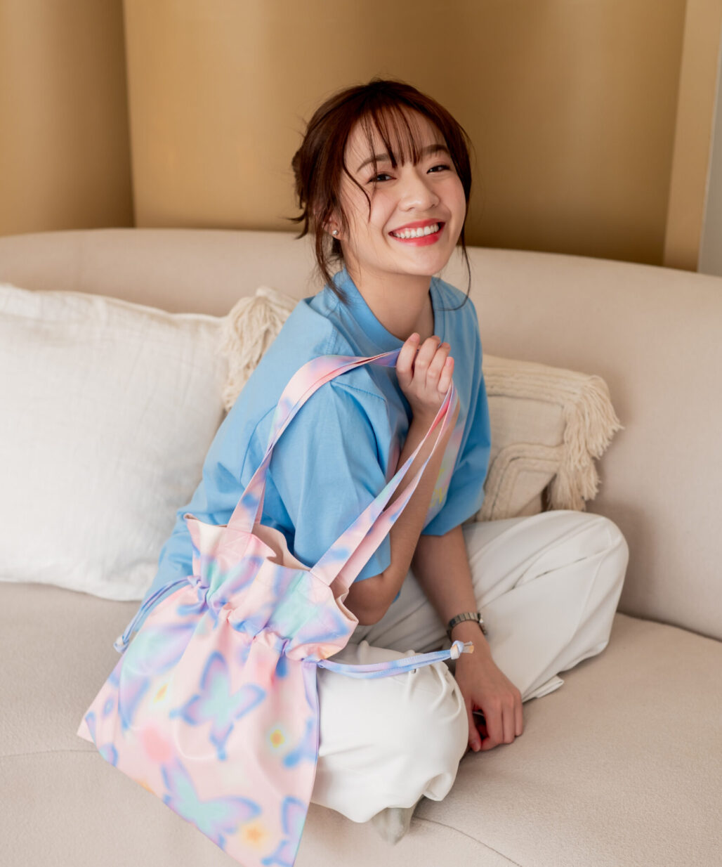 Butterpink Bucket Bag