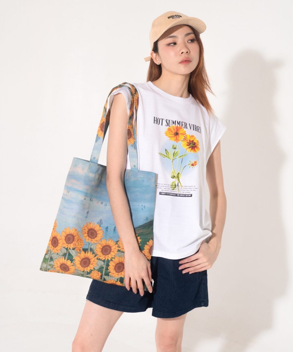 Sunflower Field Tote