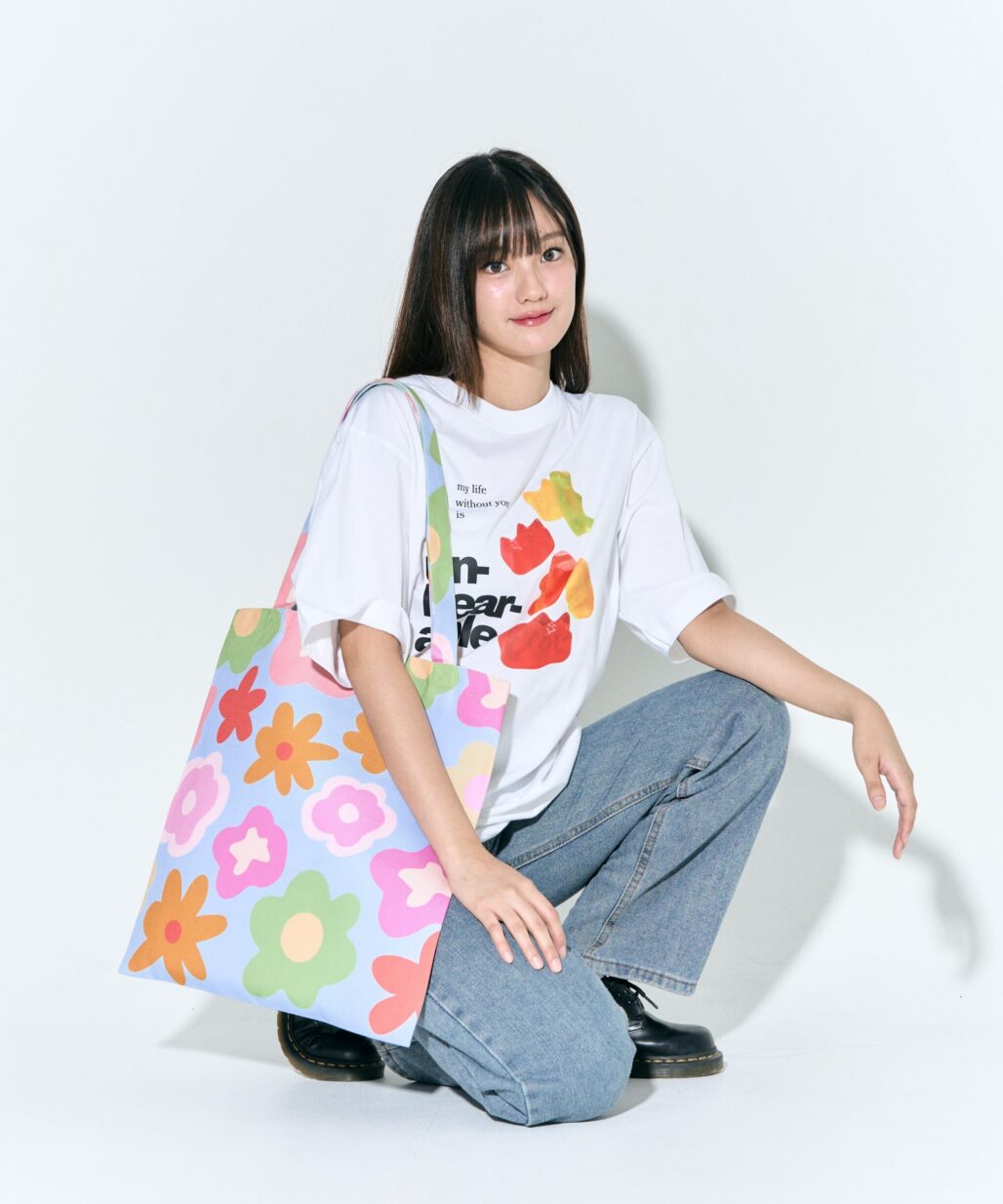 Cosmos Vivid Blue Tote